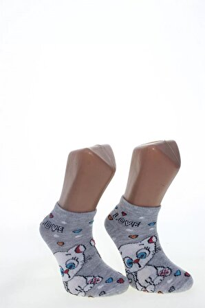 Kız Çocuk Soket Çorap ( 7 Yaş ) CC6024-6