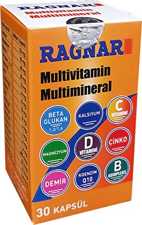 Ragnar Multivitamin 30 Kapsül