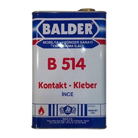 BALDER BALLY YAPIŞTIRICI İNCE GALON 3.3 LT