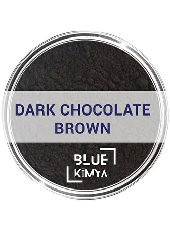 Dark Chocolate Brown E155 Kahve Rengi Toz Gıda Boyası 10 Gr