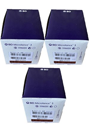 Microlance Kahverengi Iğne Ucu 26 G X 1/2 0,45 X 13mm 100 ADET 3 KUTU