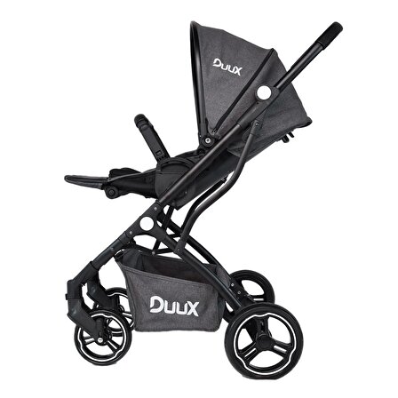 Duux One Travel Sistem Bebek Arabası Siyah Antrasit