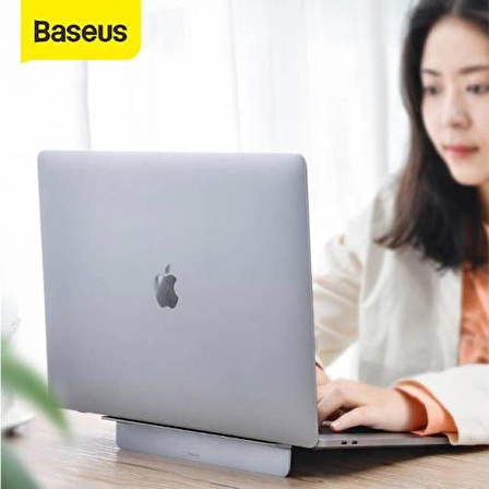 Baseus Laptop Standı İnce Tasarım Yapışkanlı Bilgisayar Standı Macbook PC Laptop Standı