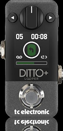 Tc Electronic DITTO + LOOPER Yeni Nesil 60 Dakikalık Çok Oturumlu Döngü Pedalı