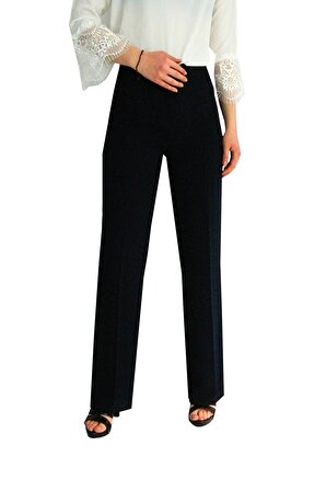 Kadın Kumaş Pantolon Yüksek Bel Klasik BGL-ST01341