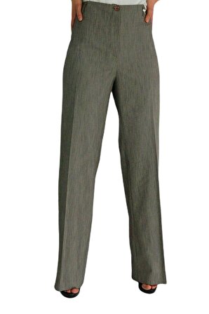 Kadın Kumaş Pantolon Yüksek Bel Klasik BGL-ST01347