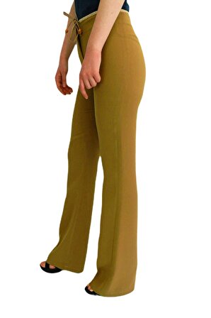 Kadın Kumaş Pantolon Normal Bel Klasik BGL-ST01356