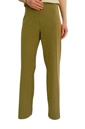 Kadın Kumaş Pantolon Normal Bel Klasik BGL-ST01367