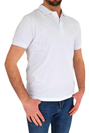 Erkek Polo Yaka Likralı Tişört BGL-ST01886