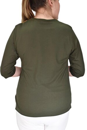 Kadın Uzun Kol Taşlı Bluz 1020 BGL-ST02003