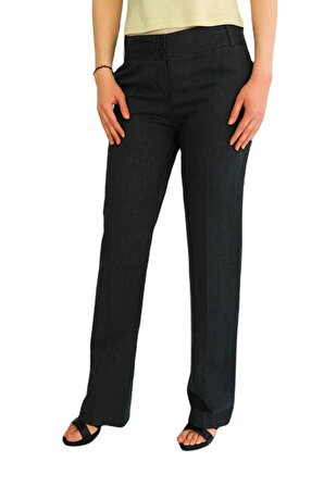 Kadın Kumaş Pantolon Yüksek Bel Klasik BGL-ST01380