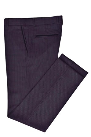 Erkek Piti Kare Silim Fit Kumaş Pantolon CRS-640