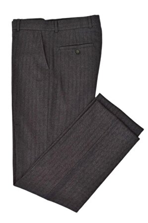 Erkek Kışlık Pilesiz Kumaş Pantolon SRM-BGL-ST03154