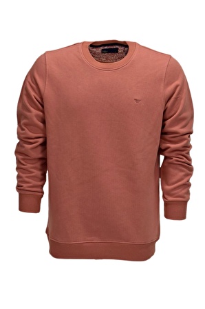 Erkek Spor Sıfır Yaka Sweatshirt R2247 BGL-ST03188