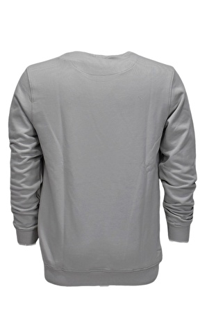 Erkek Baskılı Spor Sıfır Yaka Sweatshirt R2206 BGL-ST03190