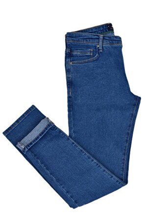 Erkek Silim Fit Jeans Pantolon 321 BGL-ST03753