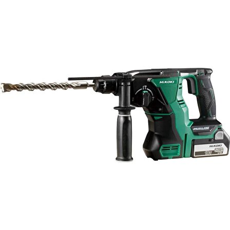 Hitachi/Hikoki DH18DBL 18Volt/5.0Ah Li-ion 2.6J Profesyonel Şarjlı SDS-Plus Kırıcı/Delici