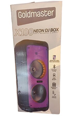 Goldmaster Neon X100 Dj Box