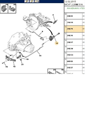 Debriyaj Üst Merkez Bipper Nemo (2182.F6-1613489880-8744.14)