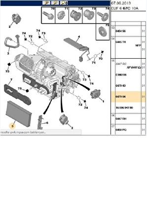 Polen Filtresi 407 (647904-SCA812)