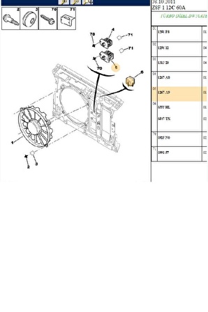 Fan Rezistansı 406 607 807 Partner Xsara Berlingo (1267A9-HLR100032)