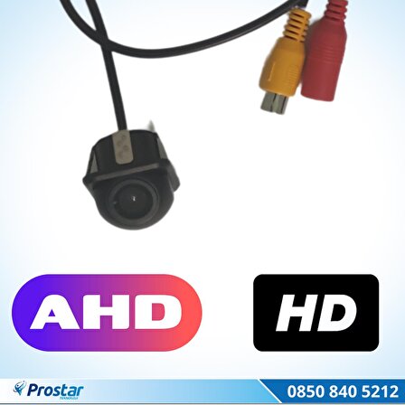 AHD Yüksek Çözünürlüklü Araç Kamerası Yan Arka ve Ayna Altı Kullanımlı