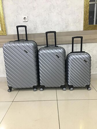 3lü valiz set