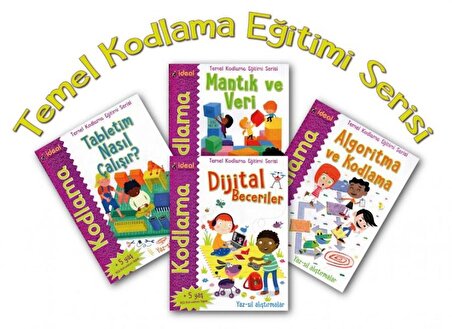 Kodlama-Temel Kodlama Eğitimi Serisi 4 Kitap