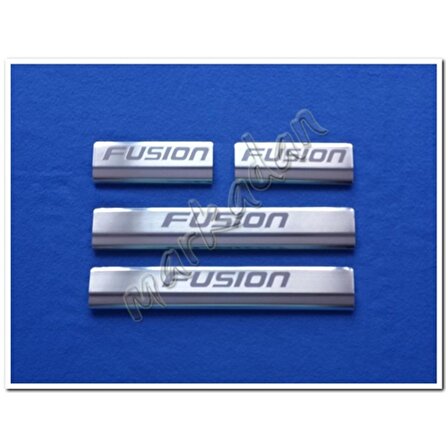 Ford Fusion Krom Kapı Eşiği 2002-2012 4 Parça Paslanmaz Çelik