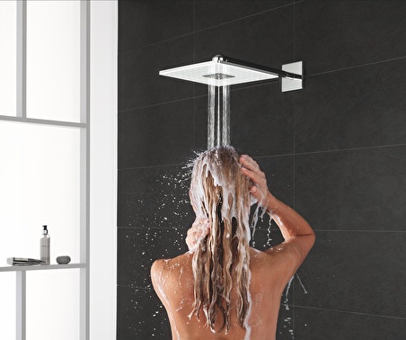 26479000 Rainshower Smartactive 310 Cube Tepe Duşu Seti 430 Mm, 2 Akışlı