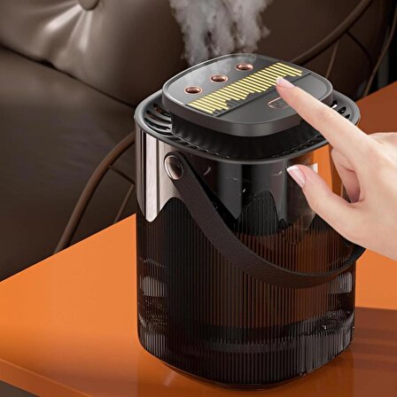 Coofbe 3Modlu 3Litre Hazneli Hava Nemlendirici Hava Makinası Aroma Esansiyel Yağı Difüzör Humidifier