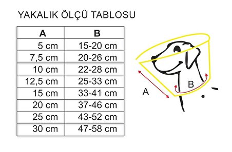 TALES - YAKALIK KAUÇUK DİKİŞLİ - 35 CM