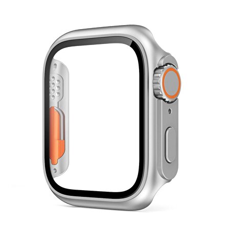 Apple Watch 7 41mm - Watch Ultra 49mm Kasa Dönüştürücü Ve Ekran Koruyucu Redclick Watch Gard 25