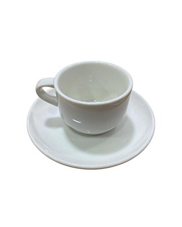 Güral Porselen Ent Otel 170CC Çay Fincanı Tabaklı GBSEO023C