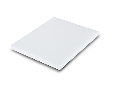 Türkay Polietilen Kesme Tahtası Beyaz 40x25x2cm