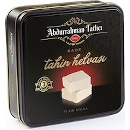 Abdurrahman Tatlıcı 3. Kuşak Sade Teneke Tahin Helvası 1 kg