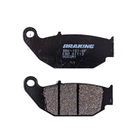 Braking Honda Crf 250 L/Rally Arka Fren Balatası Yarı Metalik 965Sm1