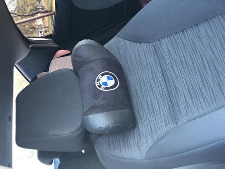 BMW SİYAH OTO İKİLİ BOYUN YASTIĞI