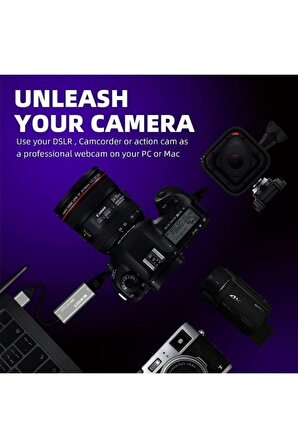 4k Usb 3.0 Capture Video Yakalama Adaptörü Hdmi To Usb 4k 1080p Akış Konferans/canlı Yayın/oy