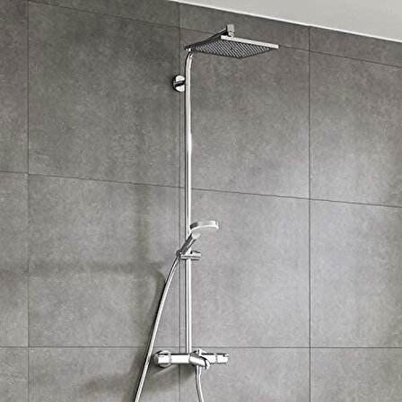 Hansgrohe Crometta E240 Gümüş Banyo Bataryası