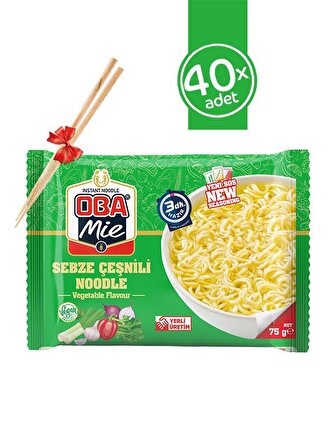 OBA mie Sebzeli Noodle 40'lı