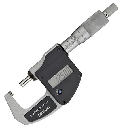 Mitutoyo 293-821 Dijital Mikrometre 0-25 mm