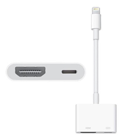 Polham Apple İphone ve İpad İçin Görüntü Aktarım Kablosu, Apple Lightning Dijital AV Adaptörü