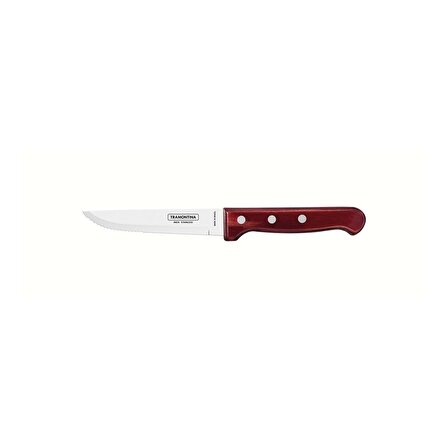 Tramontina 21413-075 13cm Kızıl Kahverengi Biftek Bıçağı