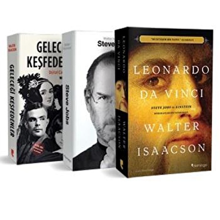 Walter Isaacson Seti (3 Kitap)