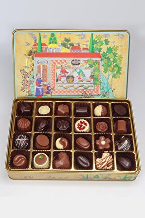 Türk El Sanatlarımızdan Minyatür Kutuda Special Çikolata 280 G