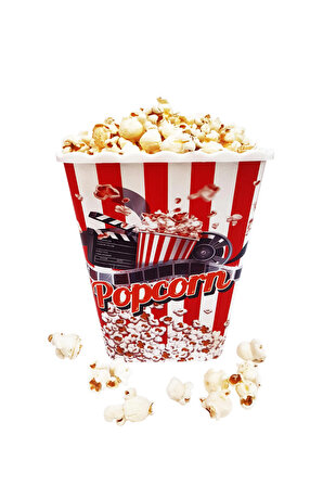 Patlamış Mısır Kovası Cips Kovası Popcorn Kutusu
