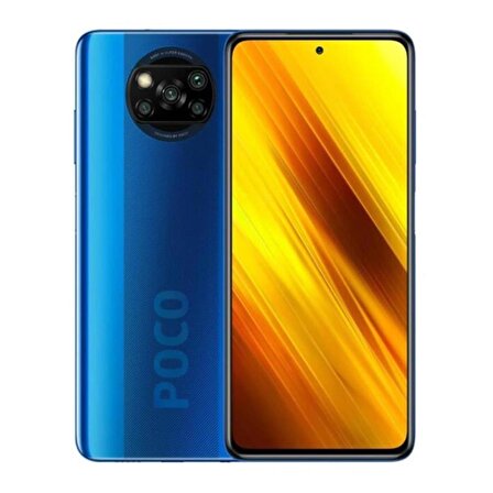 Poco X3 NFC Blue 128GB Yenilenmiş B Kalite (12 Ay Garantili)