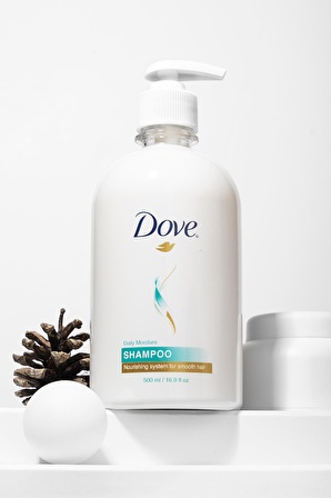 Dove Nemlendirici Şampuan 500 ml + Saç Kremi 500 ml + Vücut Losyonu 500 ml