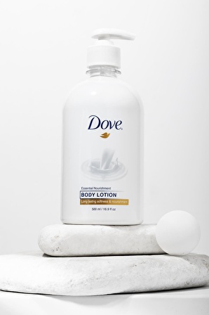 Dove Nemlendirici Şampuan 500 ml + Saç Kremi 500 ml + Vücut Losyonu 500 ml